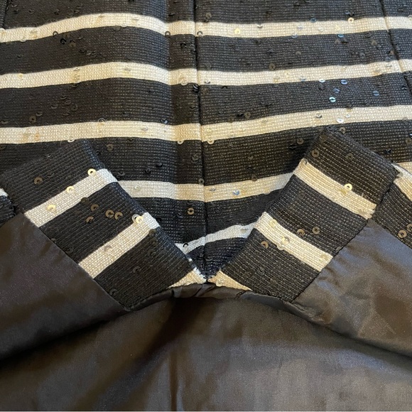 Autumn Adeigbo Lala Sequin Stripe Skirt - Picture 11 of 11